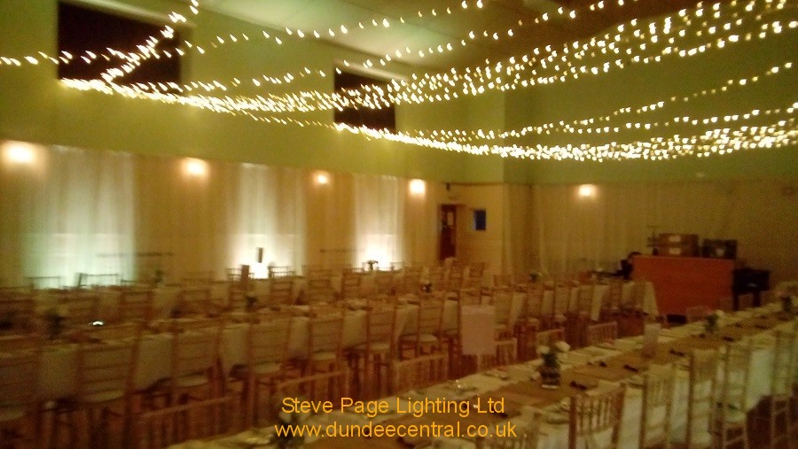 monikie wedding fairylights hire